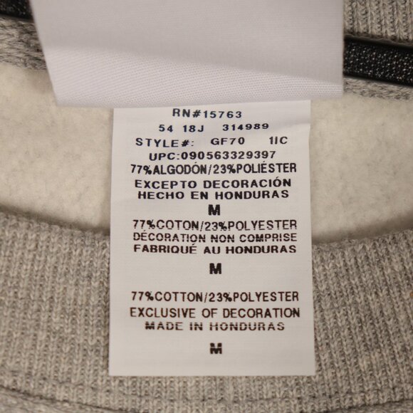 NWT Champion Men's Reverse Crew Sweatshirt in Gray Size Medium - Picture 9 of 13